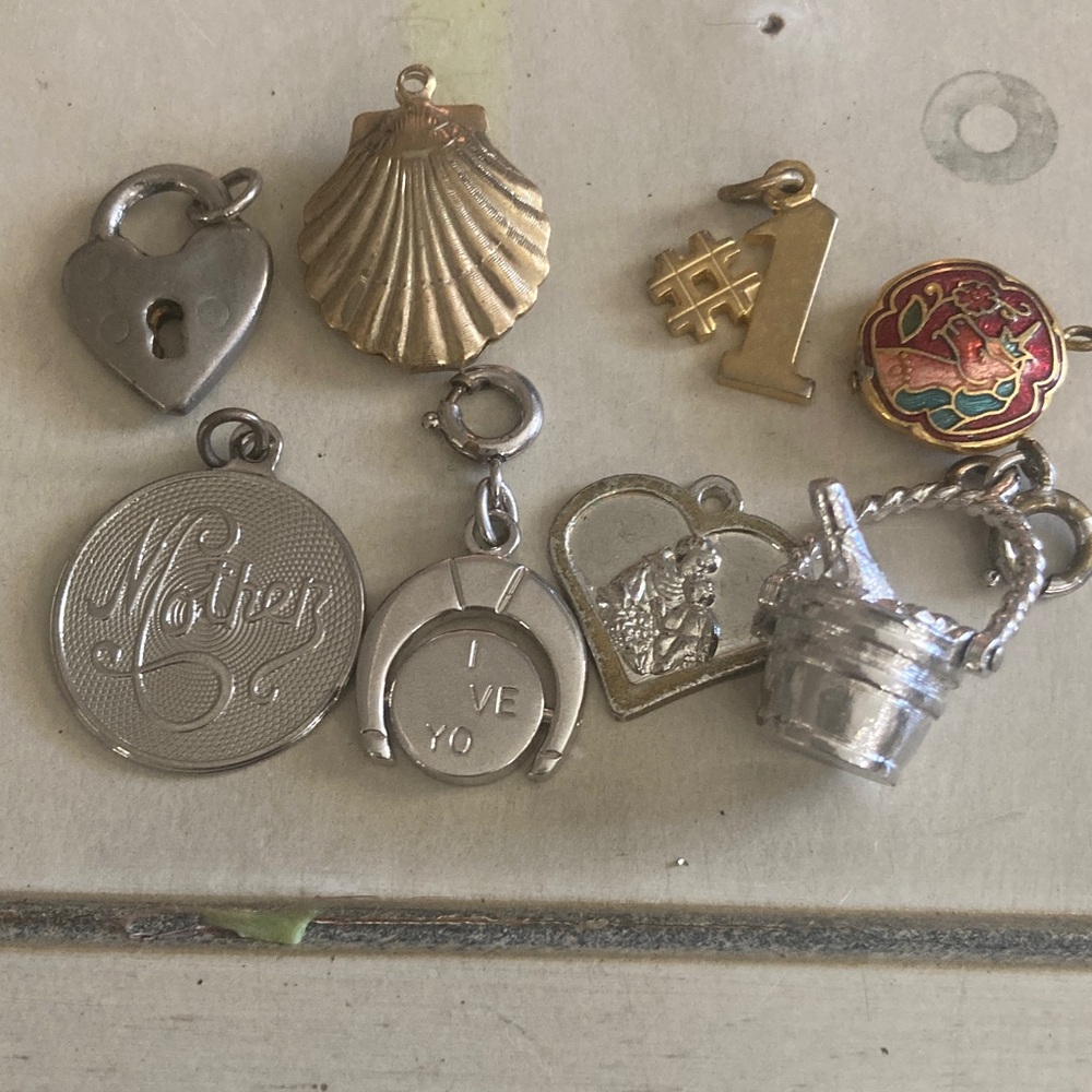 Assorted Metal Charms Collection - image 1